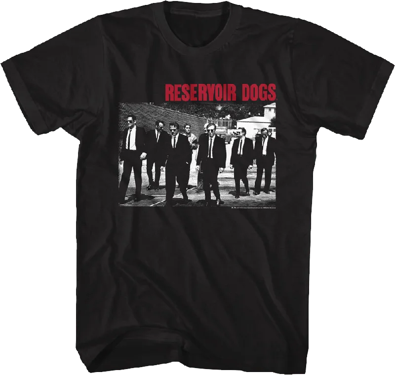 Black And White Group Photo Reservoir Dogs T-Shirt