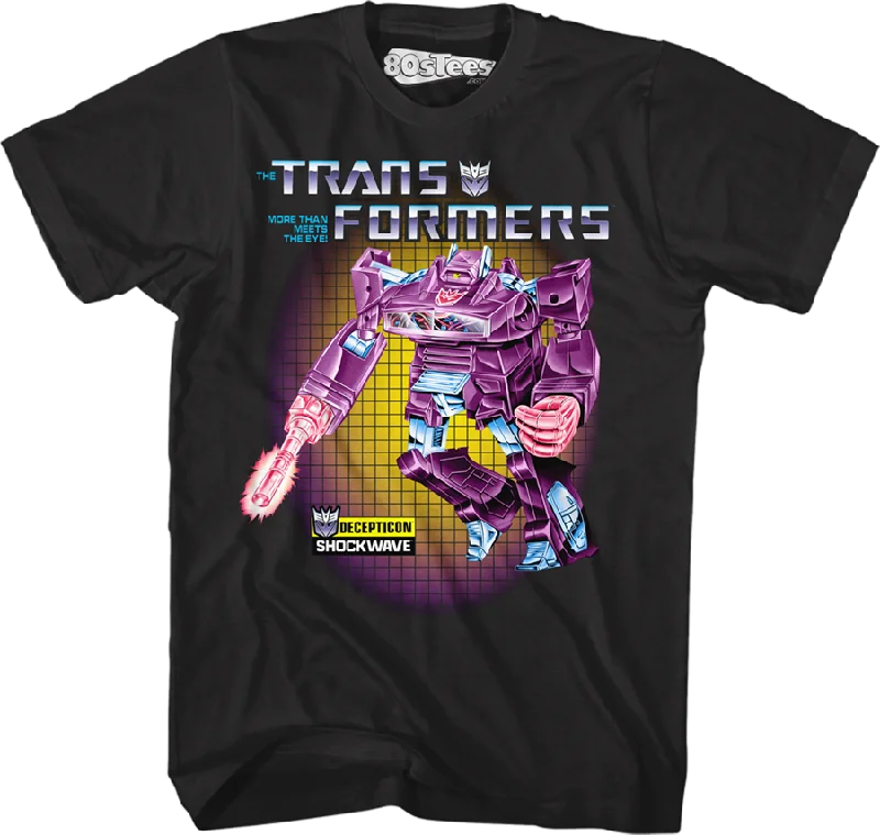 Transformers Box Art Shockwave T-Shirt