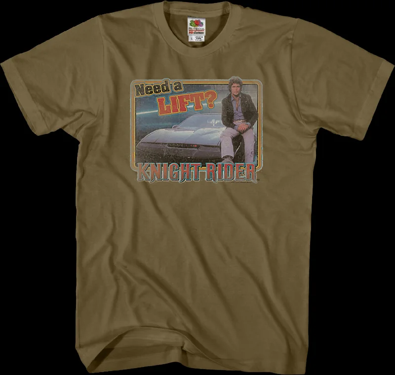 Need A Lift Knight Rider T-Shirt