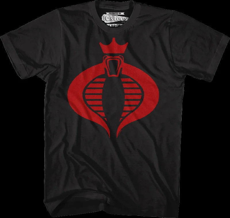 Serpentor Cobra Emperor Logo GI Joe T-Shirt