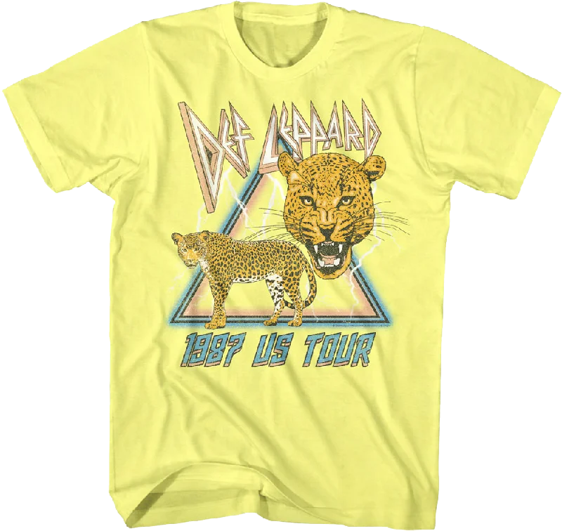 1987 US Tour Def Leppard T-Shirt