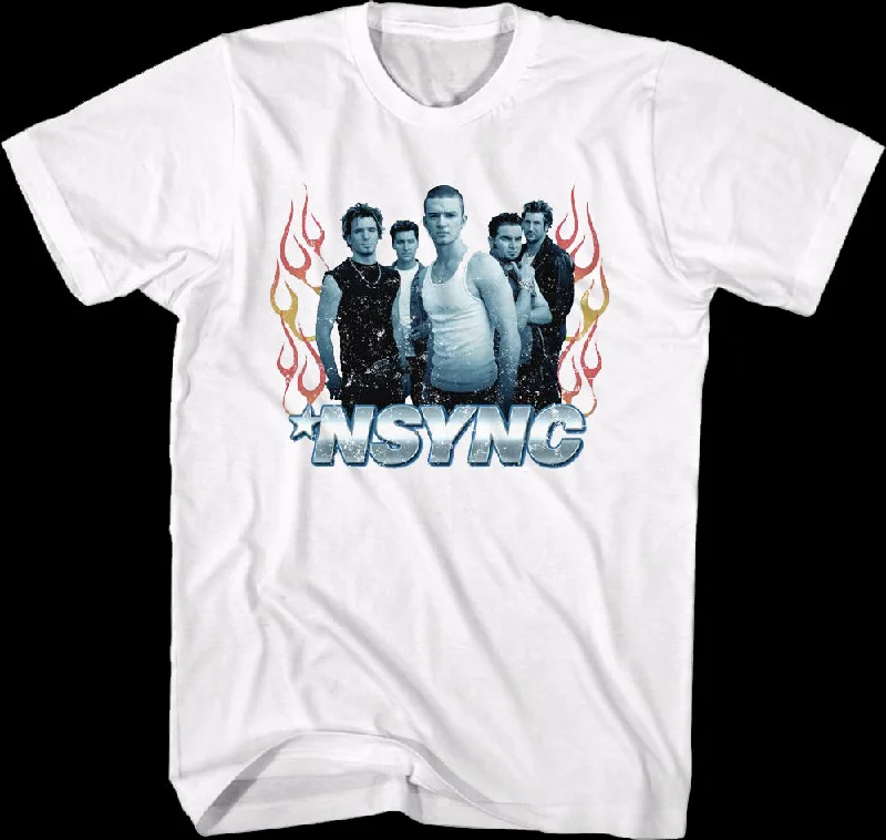 Flames NSYNC Shirt