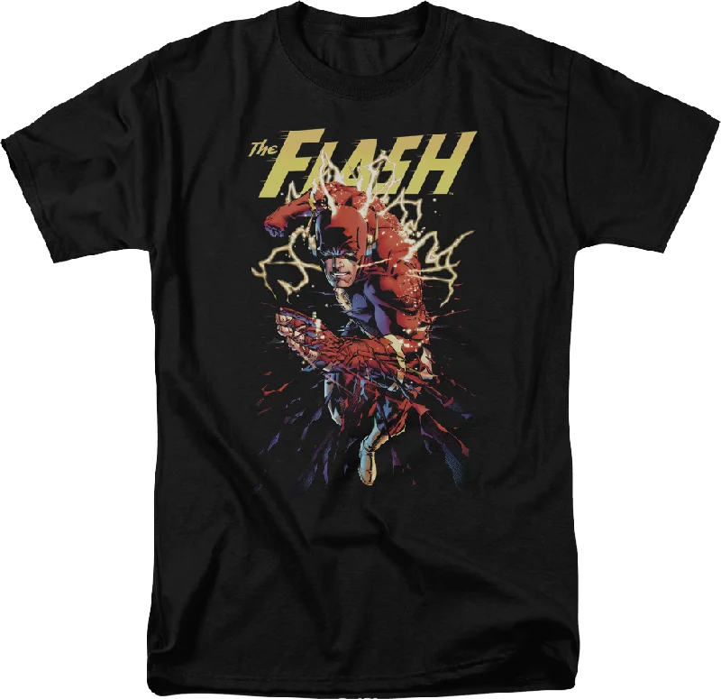 The Flash Ripping Apart DC Comics T-Shirt