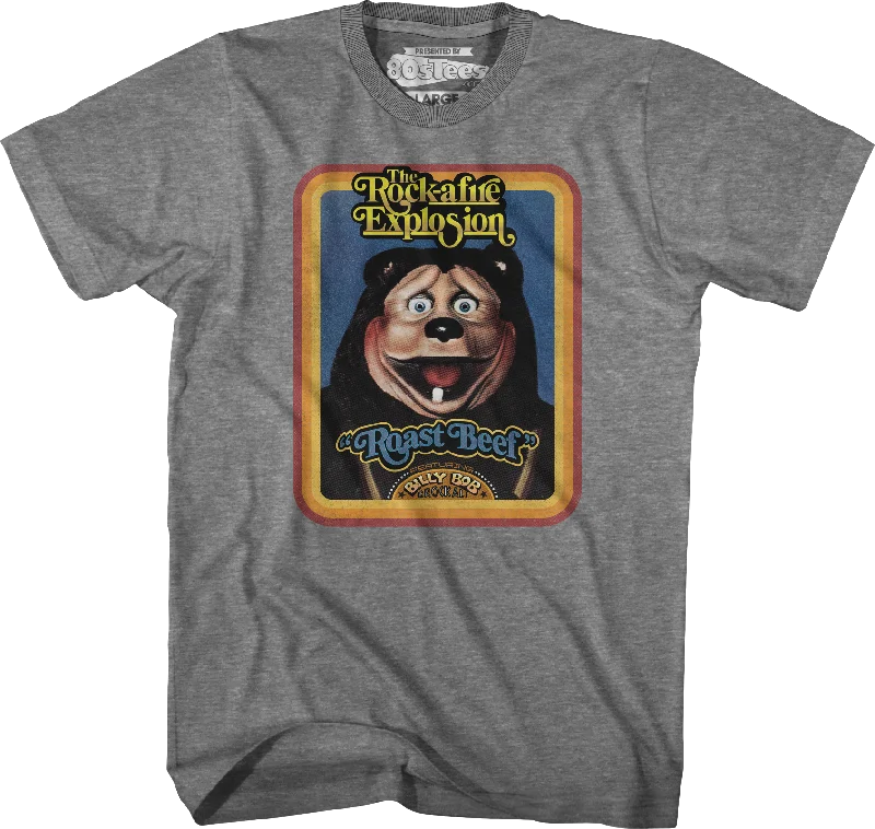 Vintage Roast Beef Rock-afire Explosion T-Shirt