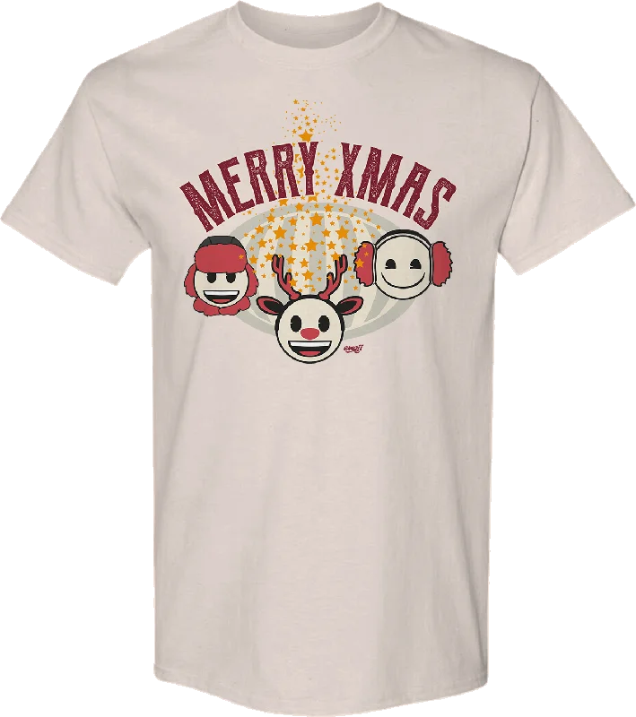 Merry Xmas Emoji T-Shirt