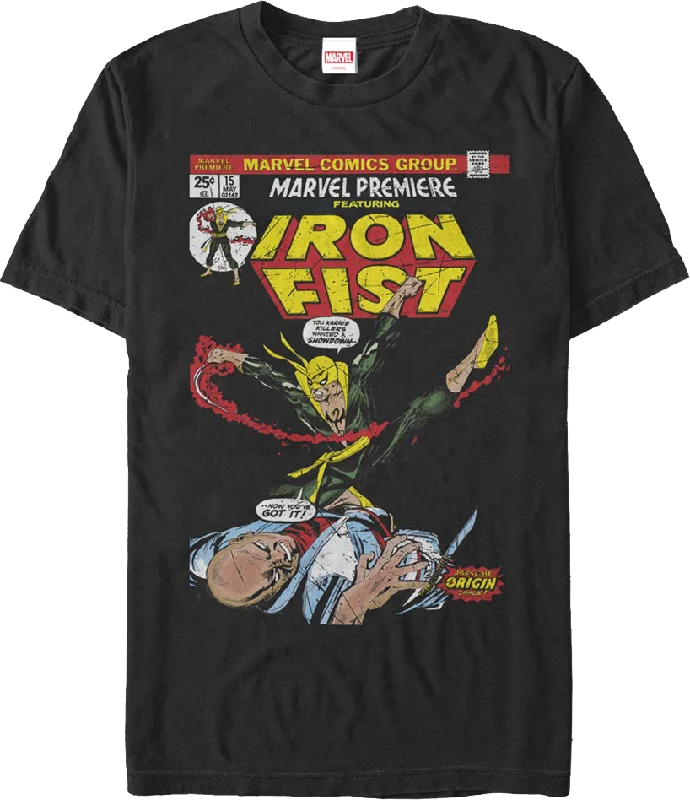 The Fury of Iron Fist Marvel Comics T-Shirt