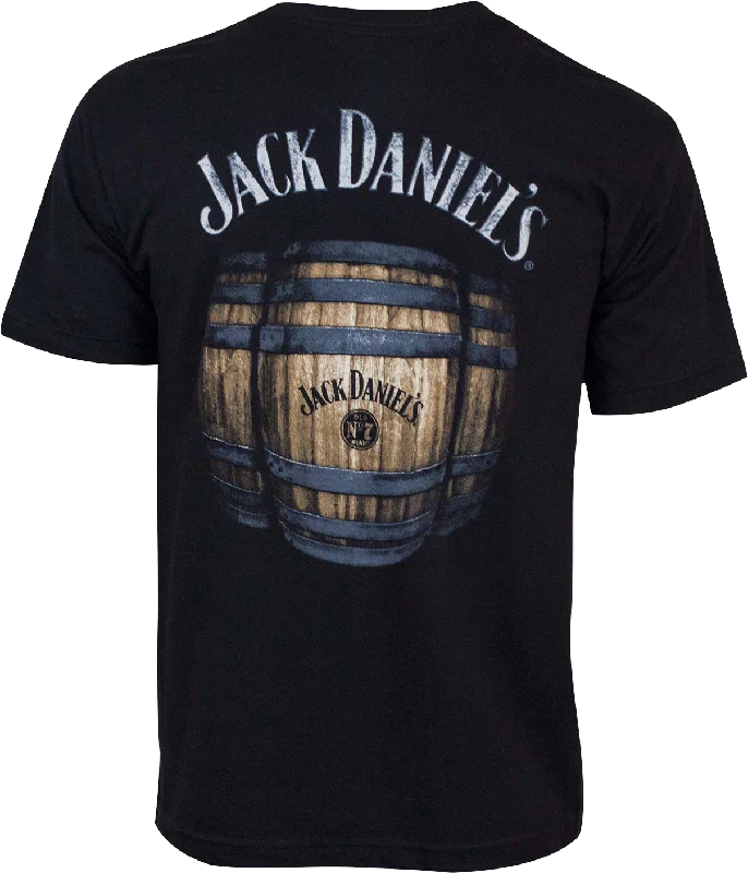 Barrels And Logo Jack Daniel's T-Shirt