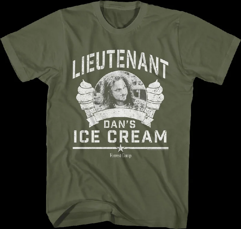 Lieutenant Dan's Ice Cream Forrest Gump T-Shirt