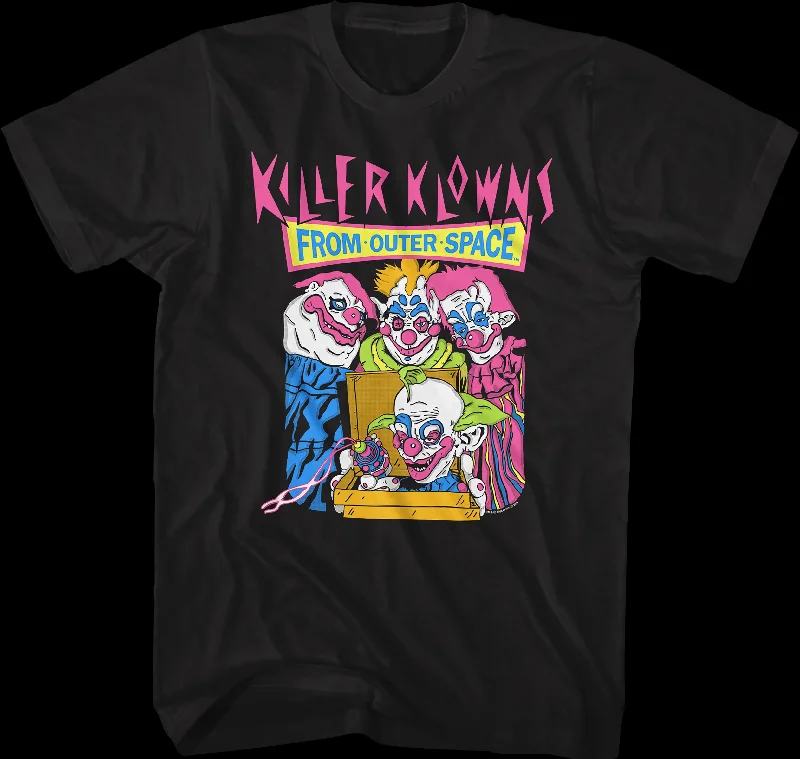 Pizza Box Killer Klowns From Outer Space T-Shirt