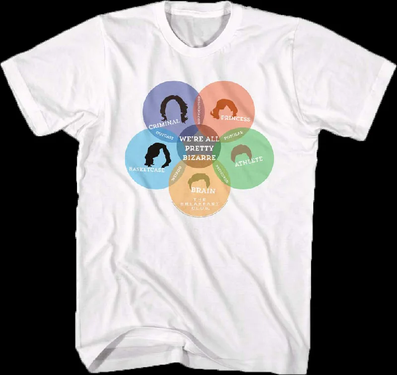 Venn Diagram Breakfast Club T-Shirt