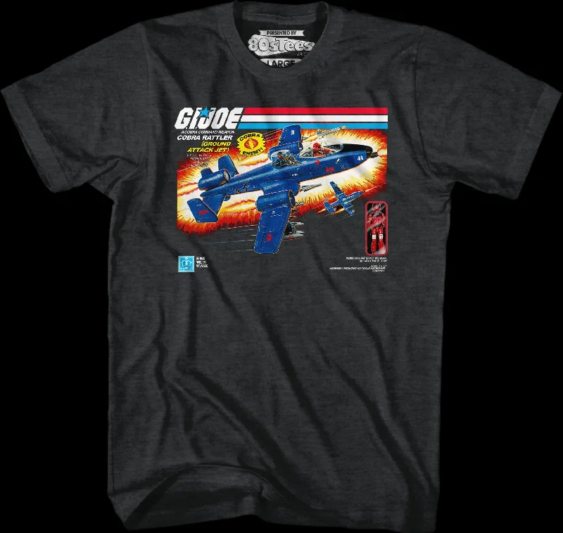 Box Art Cobra Rattler GI Joe T-Shirt