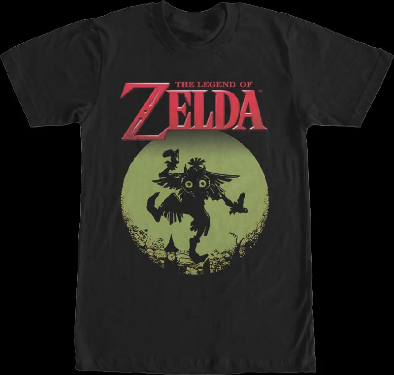 Majora Silhouette Legend of Zelda Nintendo T-Shirt