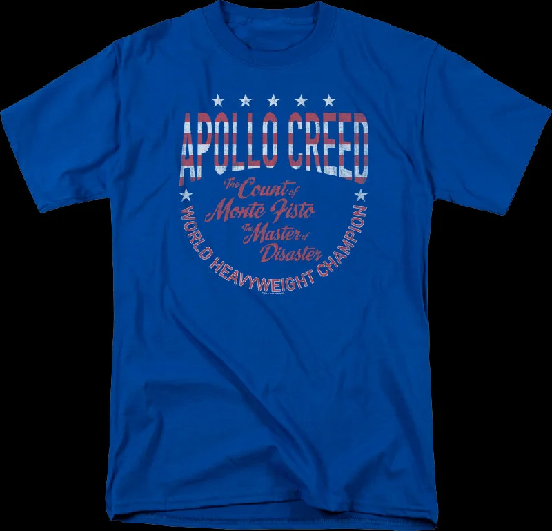 Apollo Creed World Heavyweight Champion Rocky T-Shirt