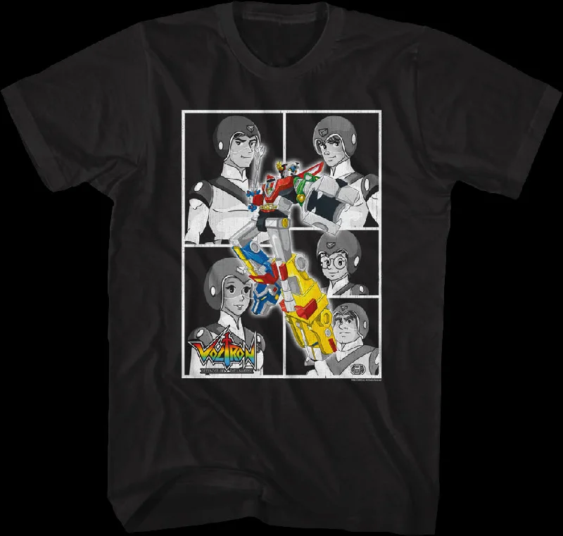 Pilot Panels Voltron T-Shirt