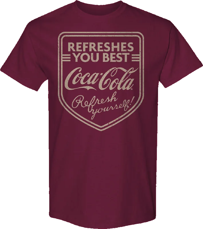 Refreshes You Best Coca-Cola T-Shirt