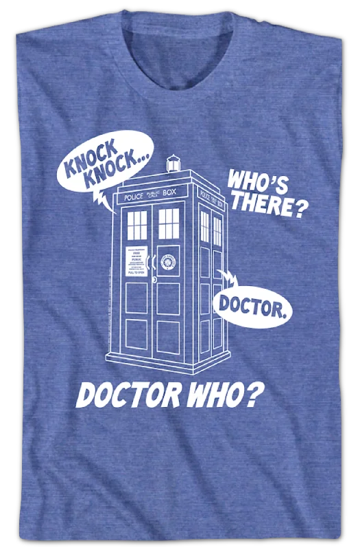 Knock Knock Doctor Who Shirt