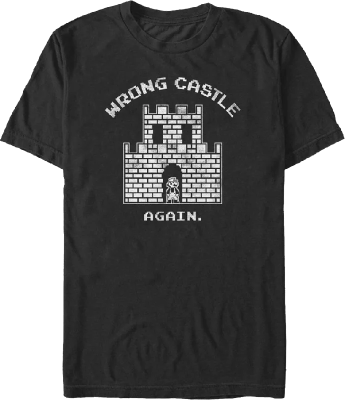 Wrong Castle Again Super Mario Bros. T-Shirt