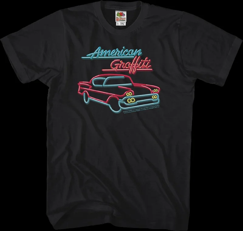 Neon American Graffiti T-Shirt