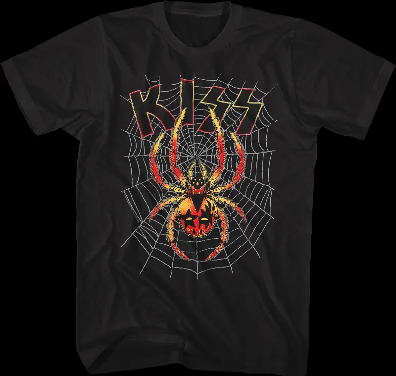 Spider Web KISS Shirt