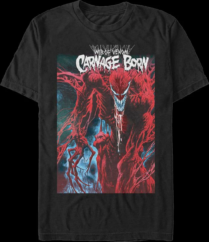 Carnage Born Marvel Comics T-Shirt