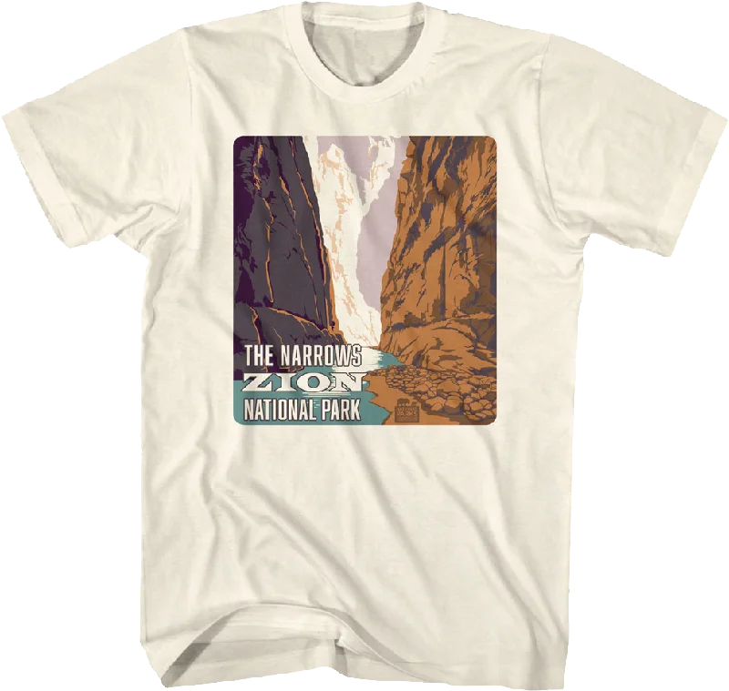 The Narrows Zion National Park T-Shirt