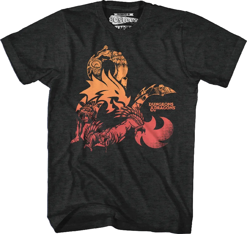 Hidden Monsters Logo Dungeons & Dragons T-Shirt