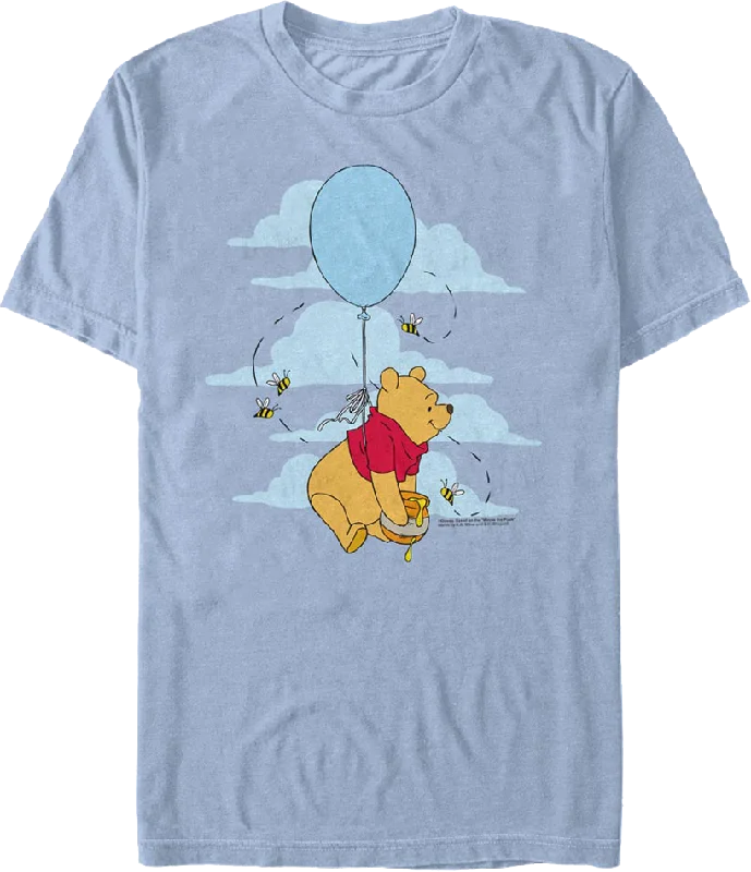 Balloon Ride Winnie The Pooh T-Shirt