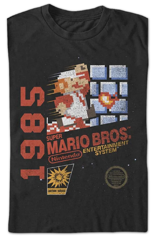 1985 Cartridge Art Super Mario Bros. T-Shirt