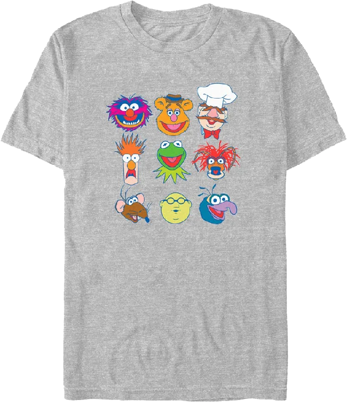 Iconic Faces Muppets T-Shirt