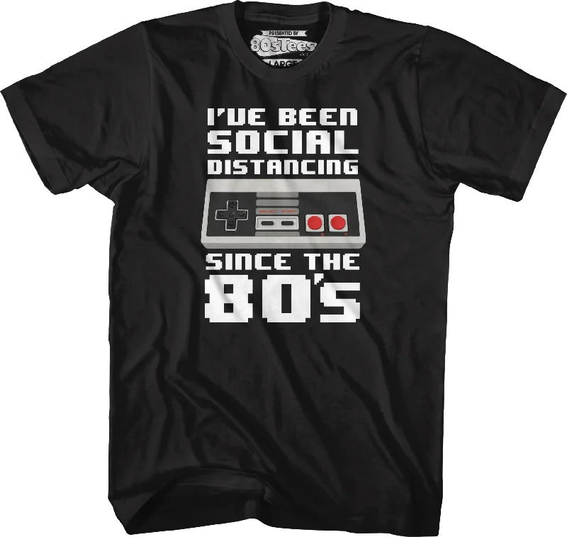 Nintendo Controller Social Distancing Since The 80's T-Shirt