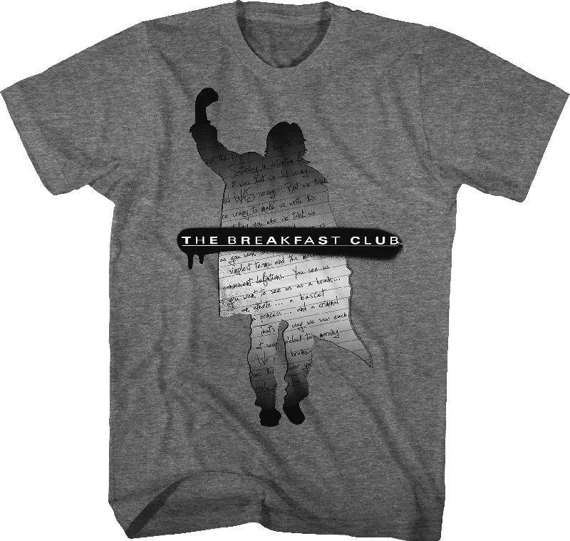 Silhouette Essay Breakfast Club T-Shirt