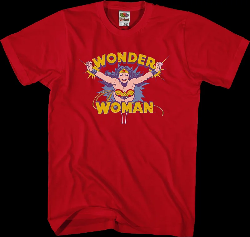 Flying Wonder Woman DC Comics T-Shirt