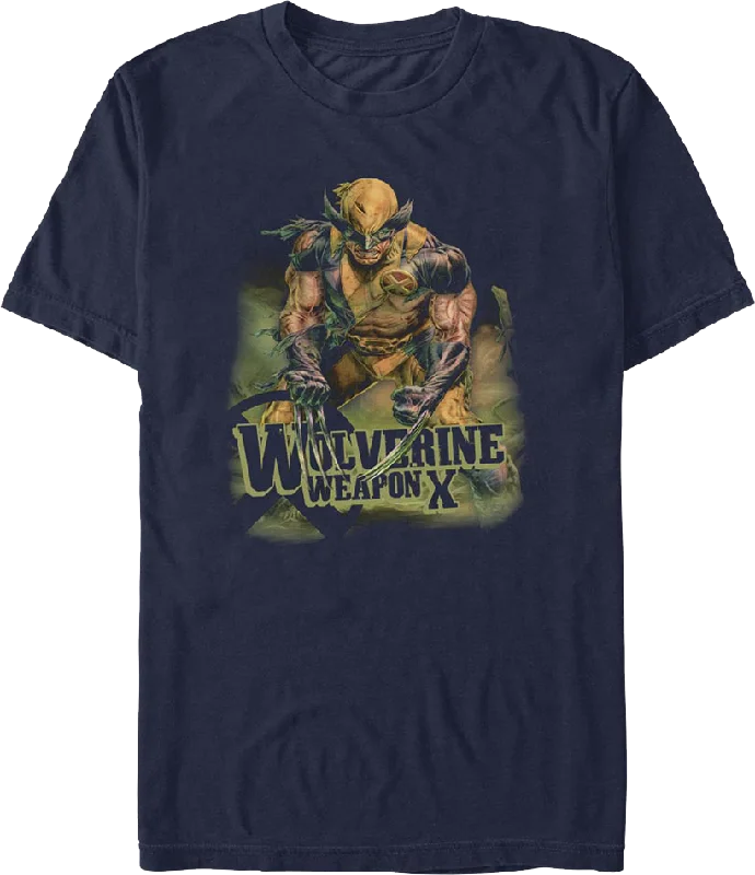 Wolverine Weapon X Marvel Comics T-Shirt