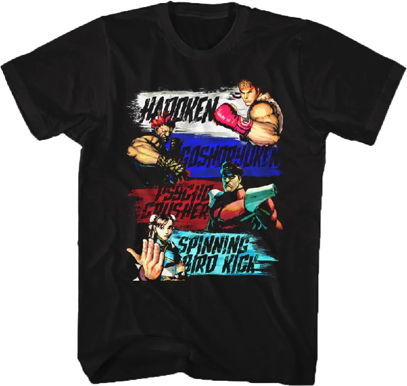 Moves Street Fighter T-Shirt