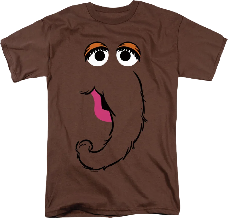 Mr. Snuffleupagus Face Sesame Street T-Shirt