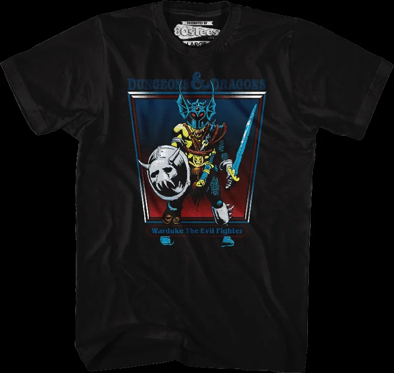 Warduke The Evil Fighter Dungeons & Dragons T-Shirt