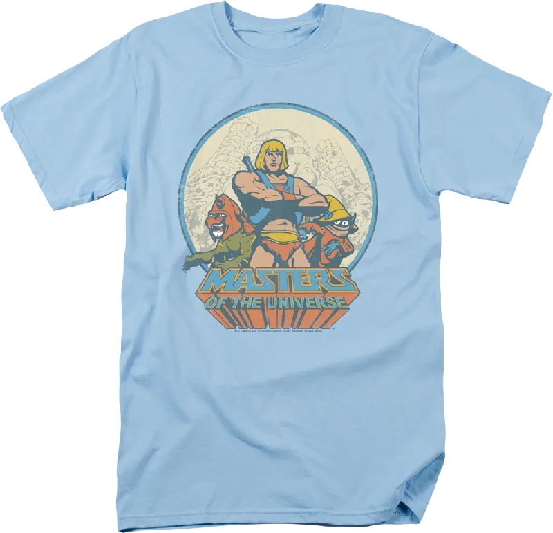 Heroic Warriors Masters of the Universe T-Shirt