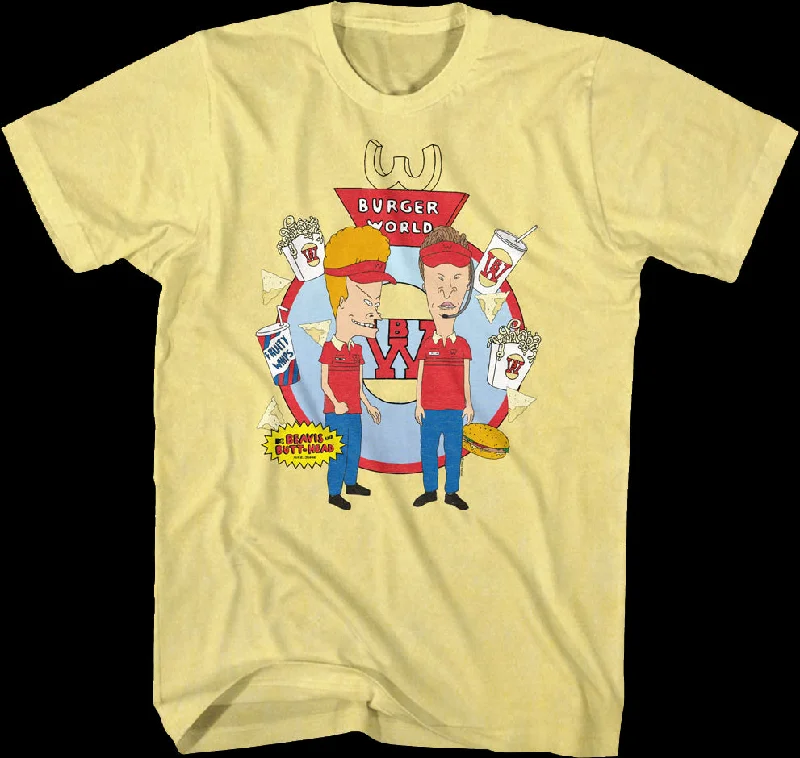 Burger World Beavis And Butt-Head T-Shirt