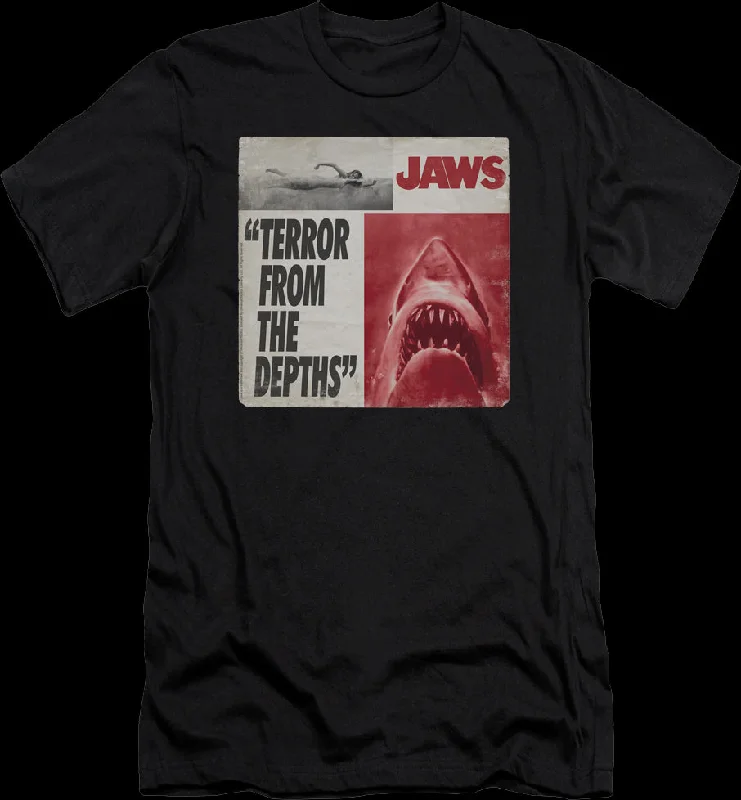 Terror From The Depths Jaws T-Shirt