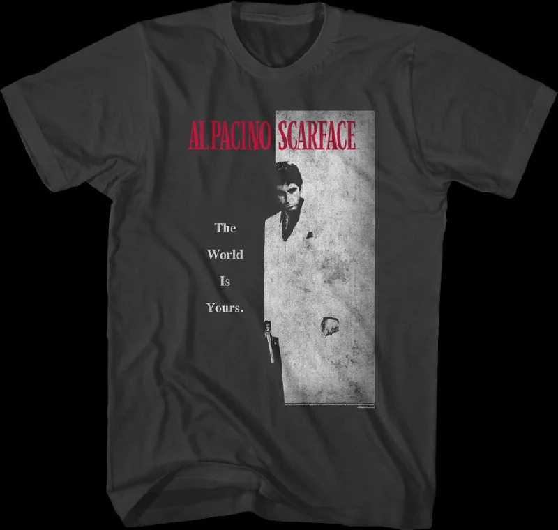 Scarface Movie Poster Smoke T-Shirt