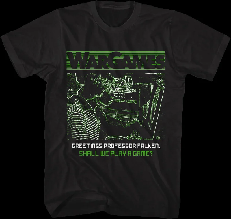 Shall We Play A Game? WarGames T-Shirt