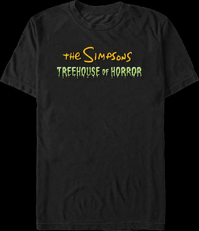 Treehouse Of Horror Logo The Simpsons T-Shirt