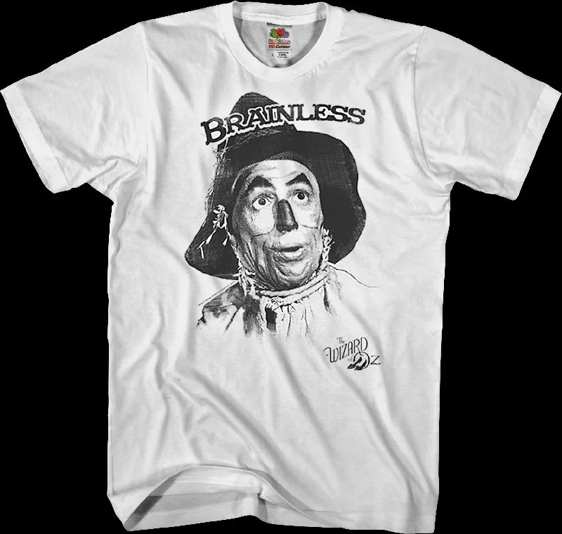 Brainless Scarecrow Wizard Of Oz T-Shirt