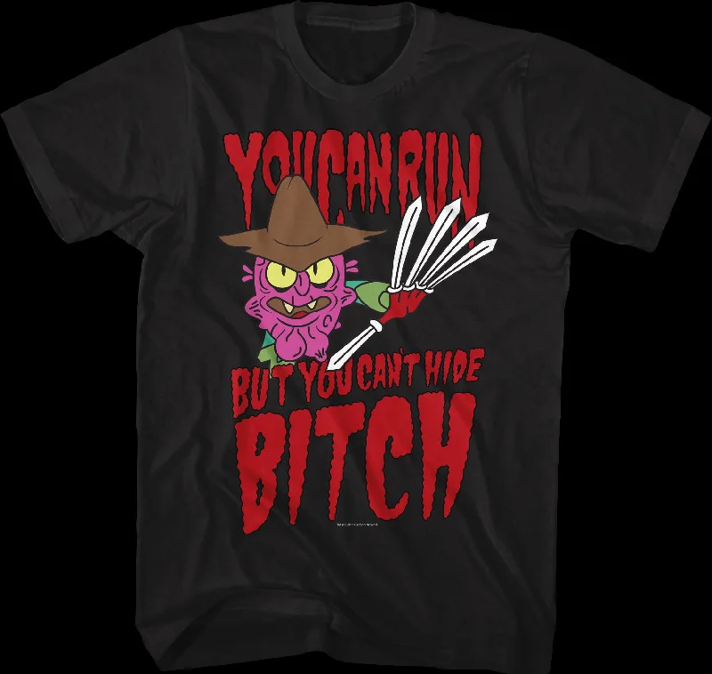 Scary Terry You Can Run Rick and Morty T-Shirt