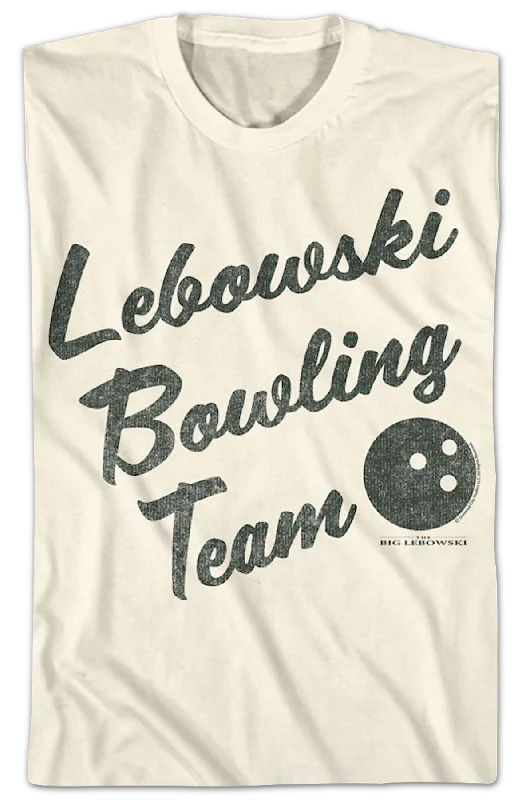 Lebowski Bowling Team Big Lebowski T-Shirt