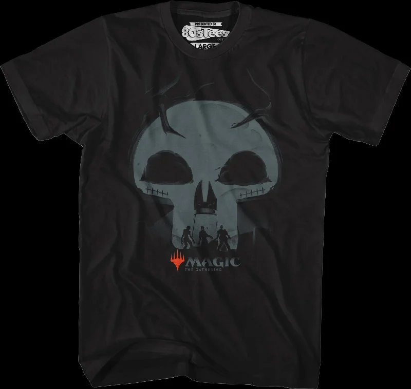 Skull Symbol Magic The Gathering T-Shirt