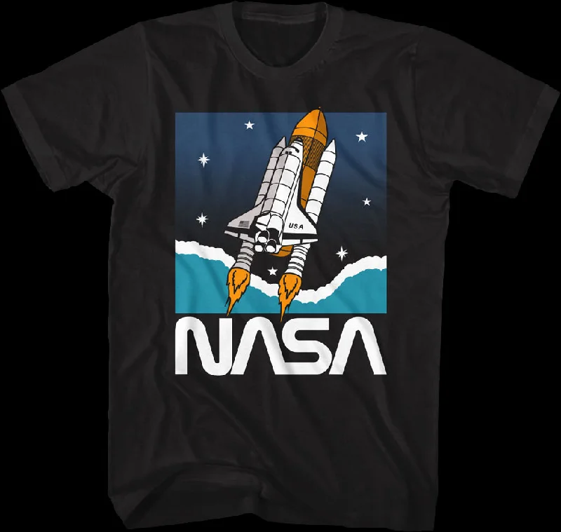 Shuttle In Space NASA T-Shirt