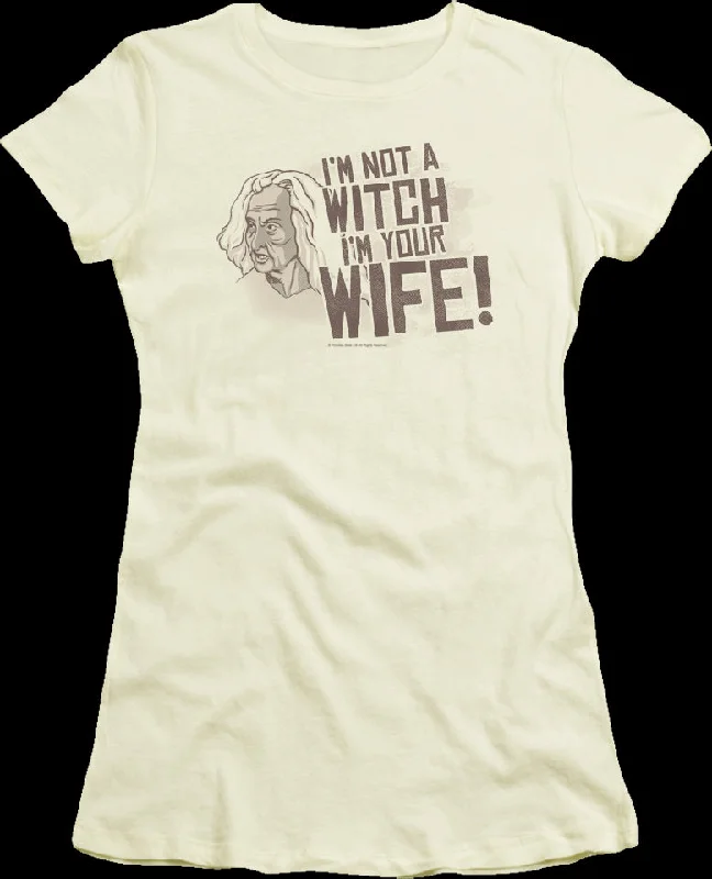 Ladies Not A Witch Princess Bride Shirt