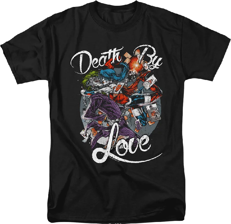 Death By Love Joker And Harley Quinn DC Comics T-Shirt