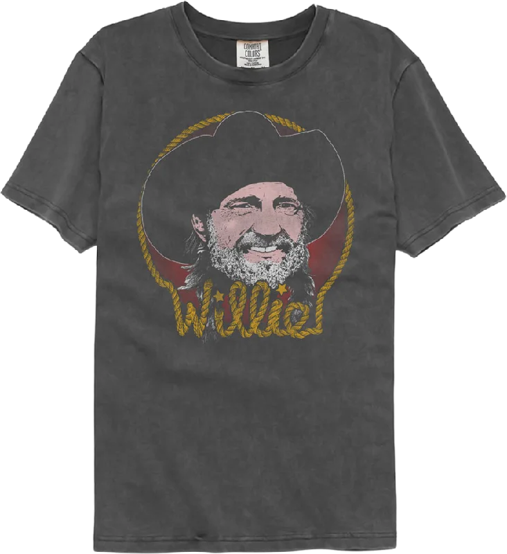 Rope Name Willie Nelson Comfort Colors Brand T-Shirt